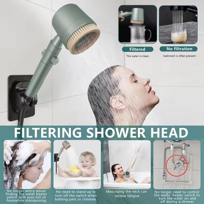 Ruční sprchová hlavice s posíleným tlakem