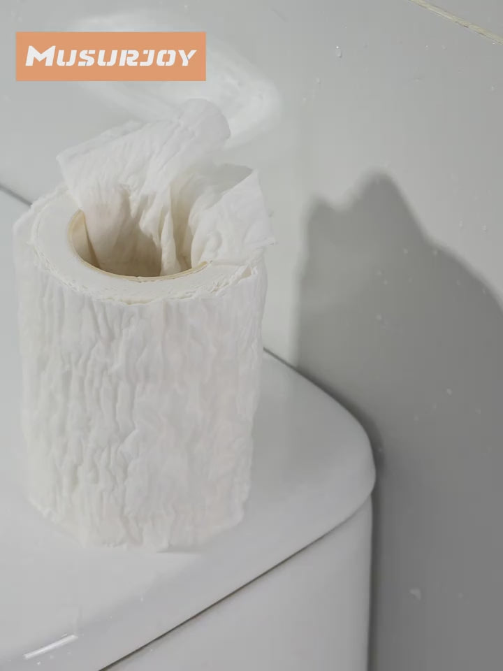 Nástěnný držák toaletního papíru 1/2 ks – bez vrtání, s přísavkou